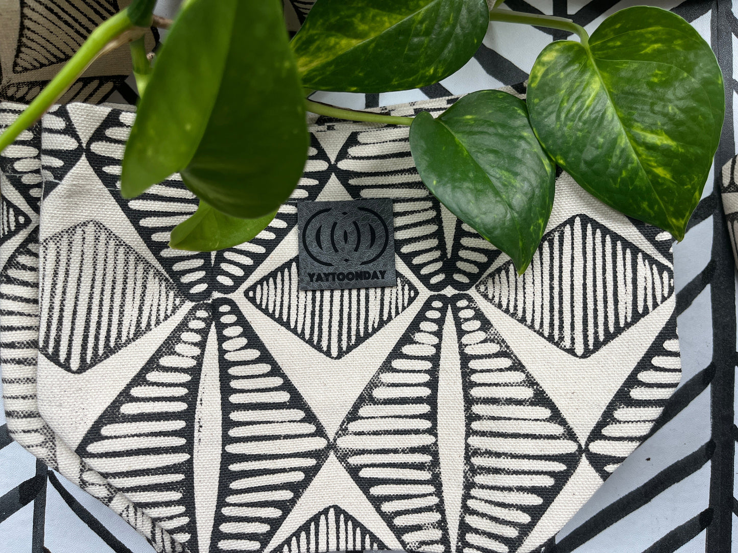 Fabric Plant Pot/Cover - Adigun Print